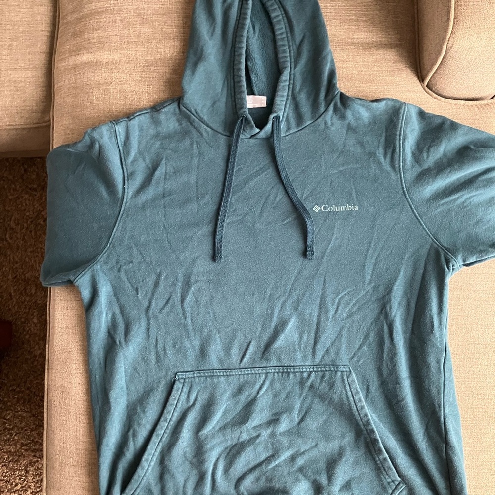 Columbia Teal Hoodie Sweatshirt